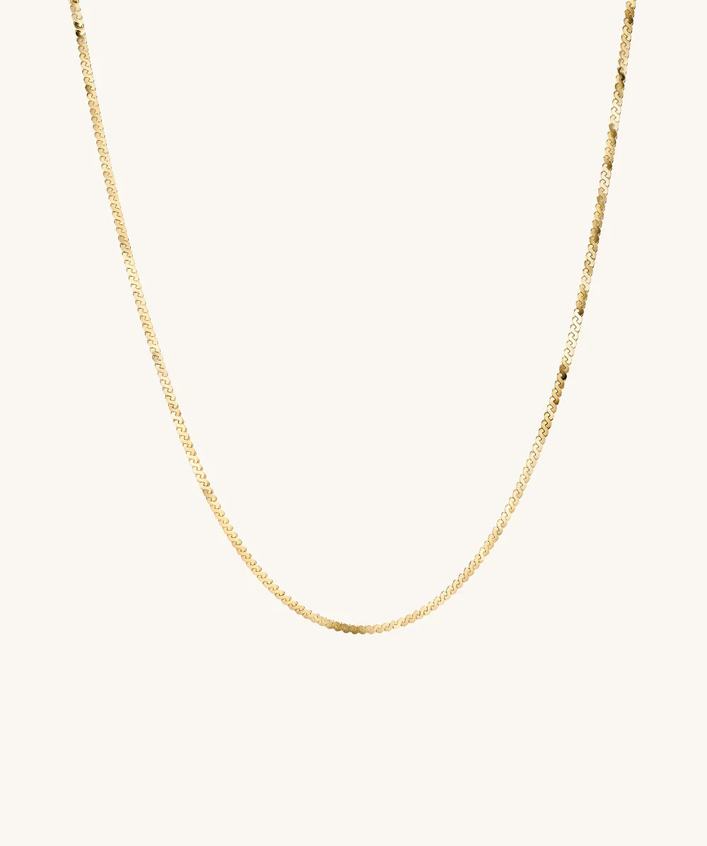 Serpentine Chain Necklace