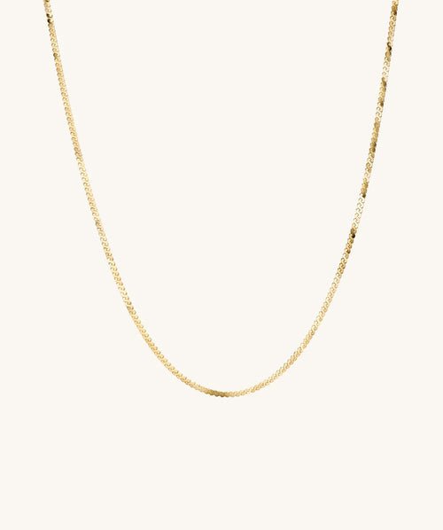 Serpentine Chain Necklace