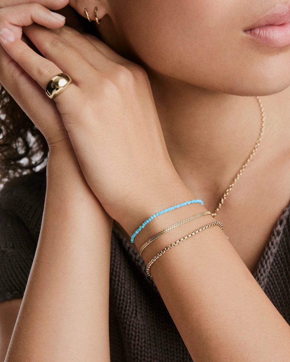 Turquoise Beaded Bracelet