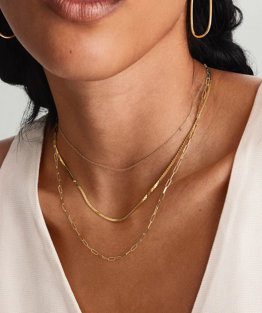 Serpentine Chain Necklace