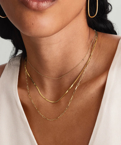 Serpentine Chain Necklace