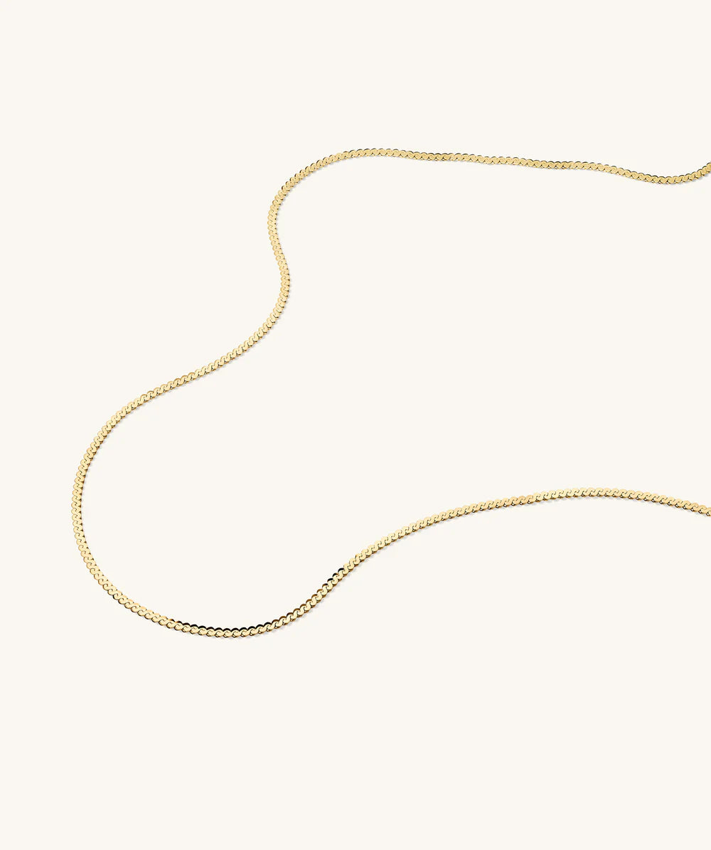 Serpentine Chain Necklace